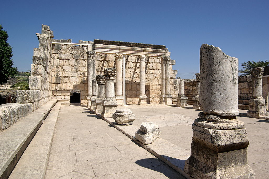 Ruinas de la Sinagoga en Cafarnaúm - © Berthold Werner